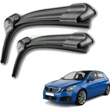 Expar Oto Peugeot 308 Ön Cam Silecek Süpürgesi Takımı 2014 - 2021 Pejo Ön Silecek