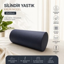 Atalier Coco Silindir Yastık Kalın Modeli 20X55CM
