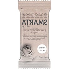 Esranın Dünyası Yumuşak Beyaz Model Hamuru, 100 Gram, Hava ile Kuruyan
