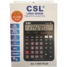 Zersan Csl Hesap Makinesi DJ-120 D Plus Masa Tipi