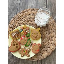 HBMB Store Ginger Beyaz Kurabiye Adam Kurabiye Kalıbı