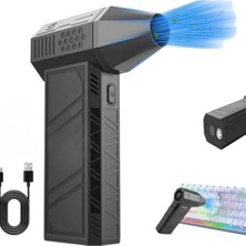 Esranın Dünyası 130.000 Rpm Şarjlı Hava Püskürtme Temizleyici, Taşınabilir ve Çok Amaçlı