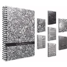 Gıpta Hope Defter Spiralli Karton Kapak 18,5X26 80 Yaprak Kareli