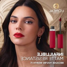 Esranın Dünyası L'oreal Paris Infaillible Matte Resistance Likit Mat Ruj - 120 Major Crush