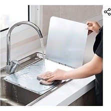 HBMB Store Ocak Arkası Koruyucu Yağ Sıçratmaz Panel Küçük Boy Tekli Ocak Için Uyumludur 30+30+30