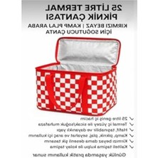 Esranın Dünyası 25 Litre Kapasiteli Termal Piknik Soğutucu Çanta