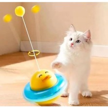 Esranın Dünyası 360° Dönen Interaktif Kedi Oyuncağı - Zeka Geliştirici