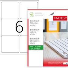 Taneks Tanex Laser Etiket TW-2006 99,1X93,1 mm 100 Adet