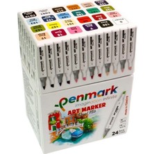Penmark Marker's Art Brush Kalem 24'lü Set