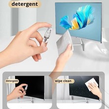 HBMB Store Promosyonca 7'si 1 Arada Elektronik Temizleme Kiti, Klavye, Airpods Pro, Kulaklık, Laptop ve Telefon Için Fırçalı Temizleyici Set (Pembe)