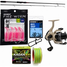 OKUMA Outrax OR-1000SGA  + AYAZ Fishing Sedef 210 cm 3-15 gr LRF Set