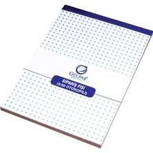 Gülpaş Sipariş Fişi 2/50 Otokopili
