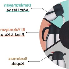 Esranın Dünyası 2 Litre Kapasiteli Çelik Termos ile Sıcak Içeceklerinizi Koruyun
