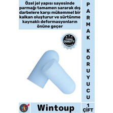 Wintoup #parmakhortum Koruyucu Ayırıcı Nasır Önleyen Yumuşak Esnek Destekli Ayak Serçe Parmak Silikon Hortum
