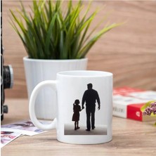 Canım Babam Kupa Bardak + Ahşap Çakmak Hediyeli