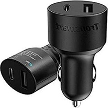Esranın Dünyası 42W USB Pd Araç Şarj Cihazı - Hızlı Şarj Özelliği