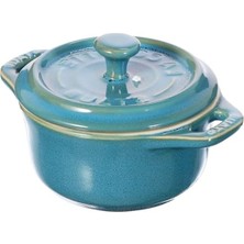 Esranın Dünyası , Mini Cocotte Set, 4'lü, Yuvarlak, Ceramic By