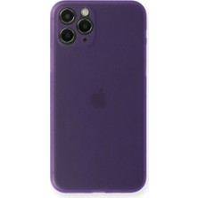 Ata Store Iphone 11 Pro Kılıf Pp Ultra Ince Kapak - Mor