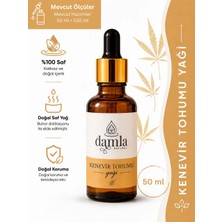 Biodamla Natural Kenevir Tohumu Yağı 50 ml