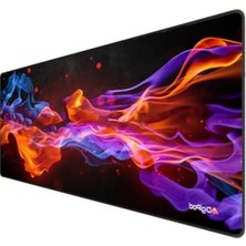 Esranın Dünyası 90X40 cm Boyutunda Kaymaz Tabanlı Oyuncu Mousepad, Su Tutmaz Kumaş