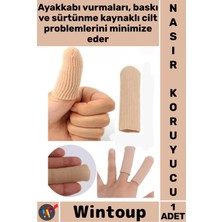 Wintoup #nasırkoruyucu Ortopedik Kesilebilir Konfor El Ayak Parmak Silikon Kumaş Kaplı Nasır Koruyucu Hortum