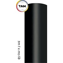 Esranın Dünyası Mat Siyah Yapışkanlı Kaplama Folyosu - 61 cm x 1 mt