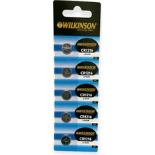 Mersa Wilkinson Lithuim CR-1216 3V 5'li Pil