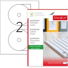Taneks Tanex Laser Etiket TW-3117 117MM 100 Adet
