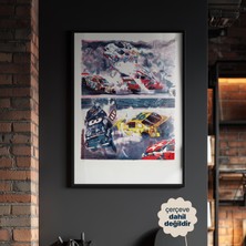 Persona Istanbul Malcolm Morley "death Of Dale Earnhardt" - Sanat Posteri (Çerçevesiz)