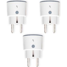Esranın Dünyası Wi-Fi Akıllı Priz, 3'lü Set, 16A Güç Kapasitesi