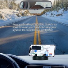 HBMB Store 360 ° Dönebilen Araba Telefon Tutucu Seti, Numaratörlü, Park Numarası, Kaymaz Telefon Tutucu,