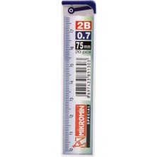 Şahin Kırtasiye Mikro 75MM Cetvelli 0.7mm  Kalem Ucu 24 Tüp'lü Paket