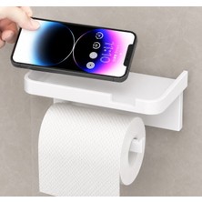 Teknoparkx Raflı Yapışkanlı Tuvalet Kağıdı Askılığı (4887)