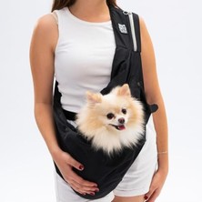 Esranın Dünyası Küçük Irk Köpekler Için Siyah Çapraz Taşıma Çantası