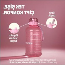 Esranın Dünyası 2200 ml Kapasiteli Kılıflı Matara, Sızdırmaz ve Sağlıklı