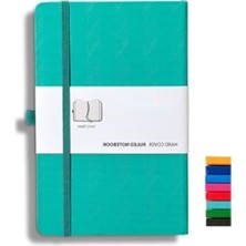 Esranın Dünyası Klasik Çizgili Defter - 13X21 Cm, Yeşil Desenli