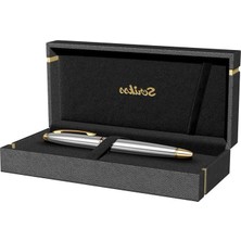 Scrikss Roller Kalem 88 Gold Krom Lüx Kutu