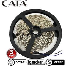 HBMB Store CT-4480 3 Çip Şerit LED Iç Mekan, Beyaz, 5 M