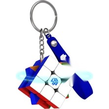 Esranın Dünyası 3x3 Rubik Küp Anahtarlık - Eğlenceli ve Taşınabilir