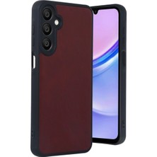 Ata Store Samsung Galaxy A16 5g Kılıf Aras Deri Kapak - Bordo