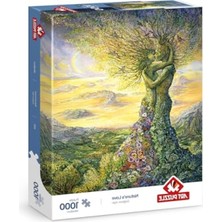 Esranın Dünyası Doğanın Aşkı Temalı 1000 Parça Yüksek Zorluk Seviyesinde Puzzle