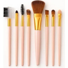 Esranın Dünyası Busstier 8 Adet Makyaj Fırça Seti Profesyonel Fondöten Pudra Allık Far Kaş Eyeliner Fırçası Yumuşak Kıllı Günlük ve Profesyonel Kullanım Için Komple Makeup Brush Set