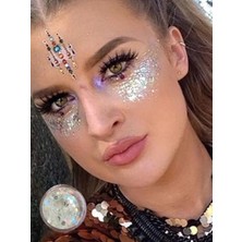 Esranın Dünyası Kalıcı Makyaj Simleri, Beyaz Renkli Glitter Formül