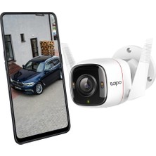 Tapo C320WS, 4mp Dış Mekan Wi-Fi/ethernet Güvenlik Kamerası, Hareket Algılama, IP66 Su Geçirmez, 30M Star