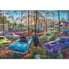 Esranın Dünyası Araba Mezarlığı Temalı 1000 Parça Zeka Geliştirici Puzzle