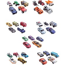 Larskas 1:64 Ölçekli Matchbox 5'li Araba Seti, Eğlenceli Oyun