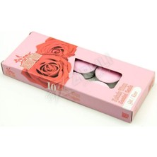 Bozkurt Mum Gül Kokulu Tealight 10'lu