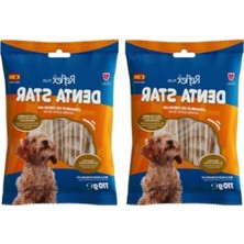 Larskas Mini ve Küçük Irk Yetişkin Köpekler Için Çiğneme Diş Çubukları, 110 G (2 Paket)