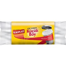 4 Adet Koroplast Çöp Torbası Küçük Boy 30'lu