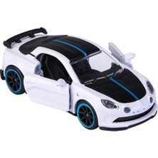 Larskas Premium Kalite Diecast Model Araba - Beyaz Renkli Araç